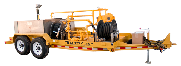 Utility trailer Used for Electrical Utility Oil Filtration